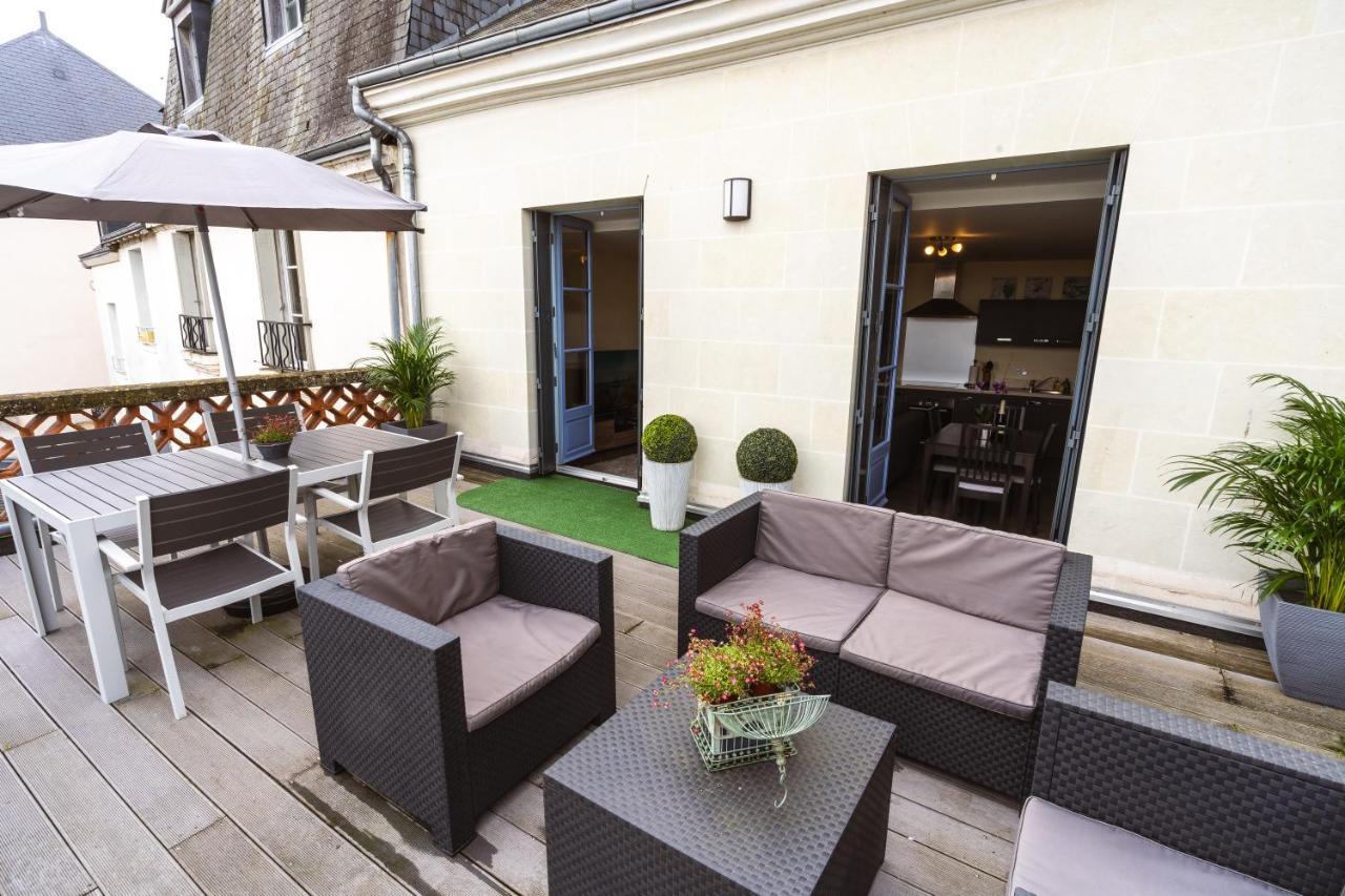 Le Pont Royal Apartment Amboise Bagian luar foto